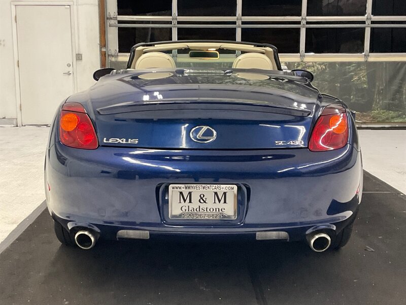 2002 Lexus SC 430 Convertible 2Dr / 4.3L V8 / 86,000 MILES  / Leather & Heated Seats / Mark Levinson Sound / TIMING BELT SERVICE DONE - Photo 28 - Gladstone, OR 97027