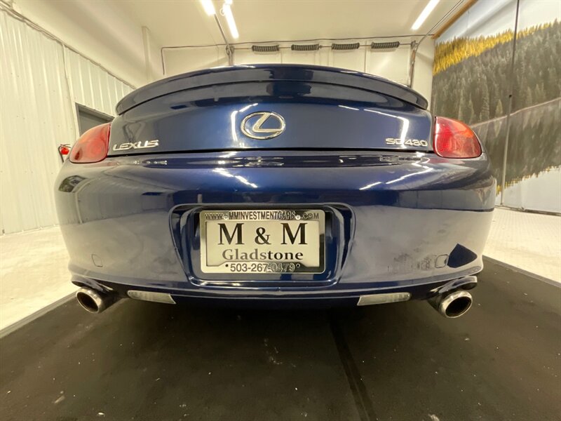 2002 Lexus SC 430 Convertible 2Dr / 4.3L V8 / 86,000 MILES  / Leather & Heated Seats / Mark Levinson Sound / TIMING BELT SERVICE DONE - Photo 57 - Gladstone, OR 97027