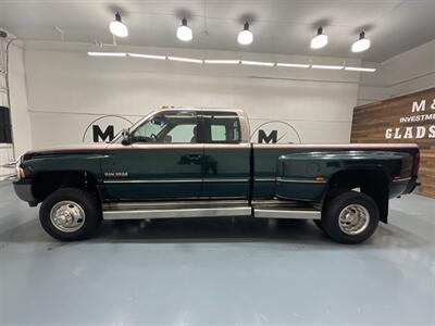 1996 Dodge Ram 3500 Laramie SLT 4X4 5.9L DIESEL 12-VALVE / 86k MILES / DUALLY / ZERO RUST / LONG BED - Photo 3 - Gladstone, OR 97027
