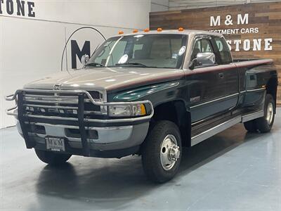 1996 Dodge Ram 3500 Laramie SLT 4X4 5.9L DIESEL 12-VALVE / 86k MILES  / DUALLY / ZERO RUST / LONG BED Truck