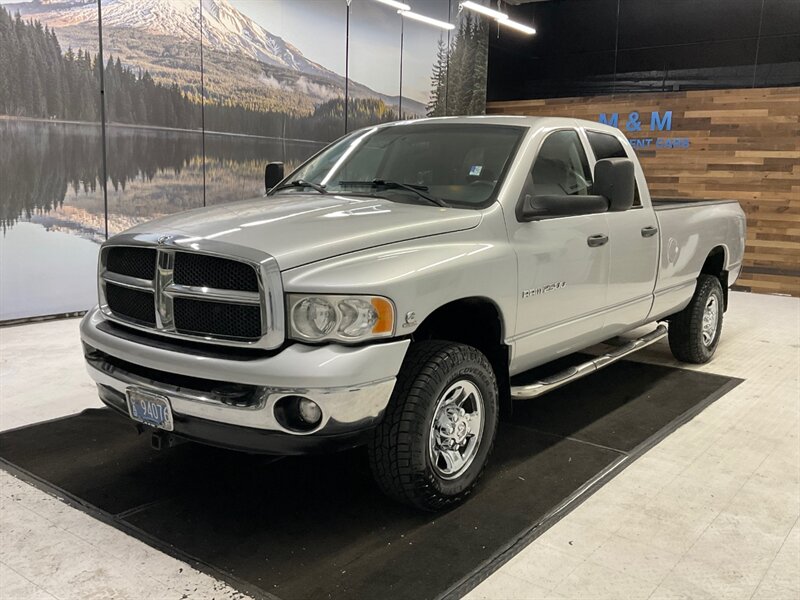 2004 Dodge Ram 2500 SLT Quad Cab 4X4 / 5.9L DIESEL / 6-SPEED MANUAL  / LOCAL Oregon Truck / RUST FREE / Long bed / Backup Camera - Photo 1 - Gladstone, OR 97027