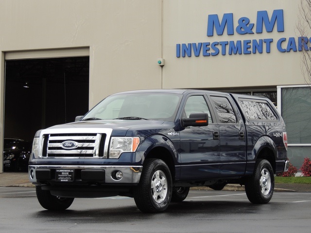 2012 Ford F 150 Xlt Crew Cab 4x4 8cyl Canopy 1 Owner