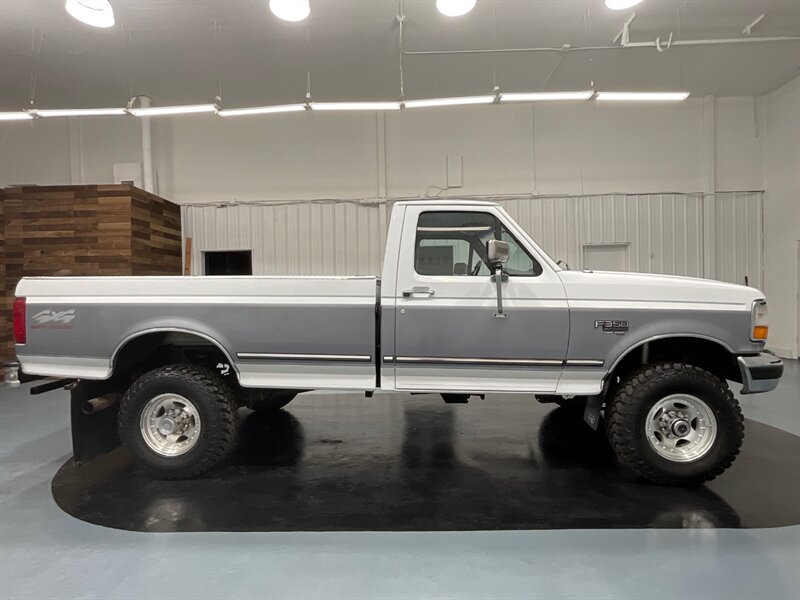 1996 Ford F-350 XLT Regular Cab 4X4 / 7.3L TURBO DIESEL / NO RUST  / LONG BED - Photo 4 - Gladstone, OR 97027