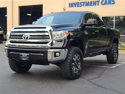 2017 Toyota Tundra DOUBLE CAB / 4X4 / TRD OFF ROAD / LIFTED / 1-OWNER  / V8 5.7L / NEW TIRES / BEAUTIFUL SHAPE