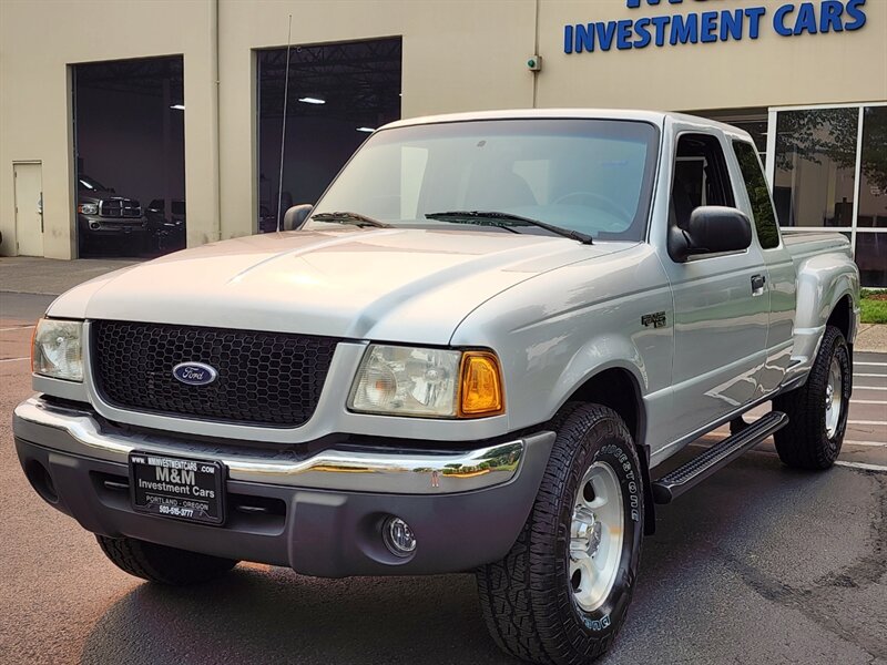 2001 Ford Ranger Stepside Bed 4-Doors 4X4 V6 Jump Seats 122k Miles  / Super Cab / 4.0L / BRIDGESTONE Tires / LOW MILES / No Rust - Photo 1 - Portland, OR 97217