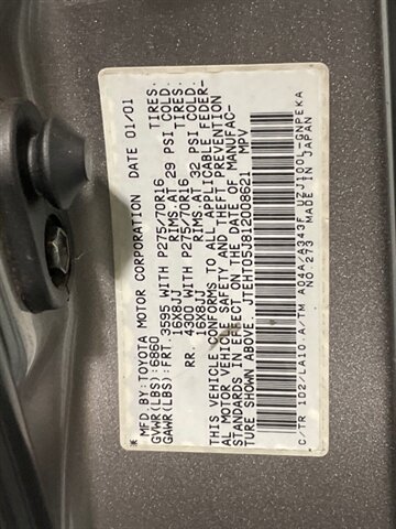 2001 Toyota Land Cruiser Sport Utility 4X4 / 4.7L V8 / NEW WHEELS TIRES / ZERO RUST / TIMING BELT SERVICE ALREADY DONE/Leather Heated Seats - Photo 55 - Gladstone, OR 97027