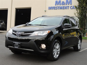 2013 Toyota RAV4 Limited / 4WD / Navigation / Leather / LOADED SUV
