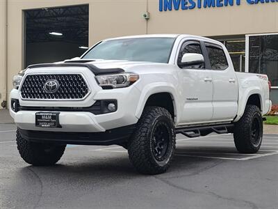 2018 Toyota Tacoma TRD Sport 4X4 V6 / 6 SPEED / TOYTEC LIFT  / KO2 BF GOODRICH / NAVi / BACK CAM / ADAPTIVE CRUISE / DOUBLE CAB / LEATHER / 2-OWNERS Truck