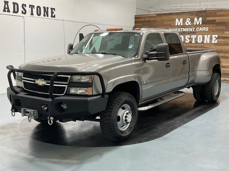 2007 Chevrolet Silverado 3500 LT 4X4 / 6.6L DIESEL /DUALLY /LBZ MOTOR/ 33K MILES  / NEW TIRES / WINCH / RUST FREE - Photo 1 - Gladstone, OR 97027