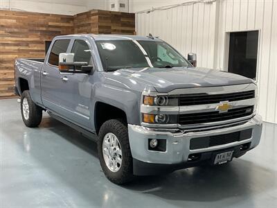 2015 Chevrolet Silverado 2500 LTZ Crew Cab 4X4 / 6.6L DIESEL / Z-71 OFF RD  / Leather Heated & Cooled Seats / Navigation & Camera / ZERO RUST