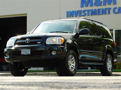 2007 Toyota Sequoia SR5 4WD 1-Owner 88,800Miles  HeatedLeatherMoonRoof SUV