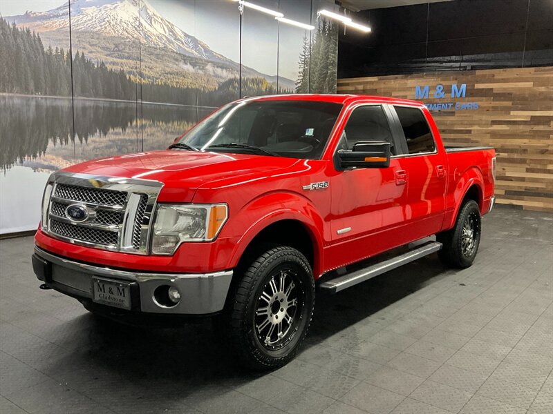 2012 Ford F-150 Lariat Crew Cab 4X4 / 3.5L V6 ECOBOOST / Leather  Navigation / Sunroof / XD WHEELS / LOCAL TRUCK / RUST FREE / SHARP & CLEAN !! - Photo 1 - Gladstone, OR 97027