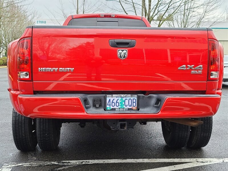 2006 Dodge Ram 3500 SLT DUALLY / 4X4 / 1-TON / V8 / LONG BED /  NEW TIRES / 1-OWNER / VERY LOW MILES - Photo 6 - Portland, OR 97217