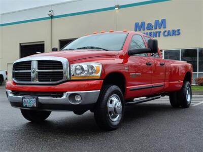 2006 Dodge Ram 3500 SLT DUALLY / 4X4 / 1-TON / V8 / LONG BED /  NEW TIRES / 1-OWNER / VERY LOW MILES Truck