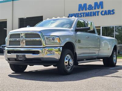 2015 RAM 3500 DUALLY 4X4 / LONGHORN / CUMMINS DIESEL / 1-OWNER  / CREW CAB / LONG BED / 1-TON / SUN ROOF / EVERY POSSIBLE OPTION Truck