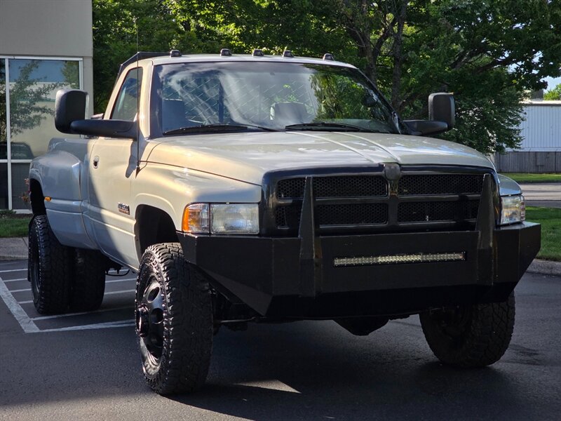 1995 Dodge Ram 3500 DUALLY / 4X4 / 12-VALVE / 5.9L DIESEL / LONG BED / SINGLE CAB / CUMMINS / 1-TON - Photo 2 - Portland, OR 97217