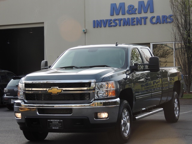 2012 Chevrolet Silverado 3500 LT/ Crew Cab / 4X4 / DURAMAX DIESEL/ LONG BED