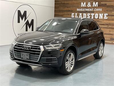 2018 Audi Q5 2.0T quattro Premium Plus AWD / Panoramic Sunroof  / Navigation & Backup Camera / Leather Heated Seats SUV