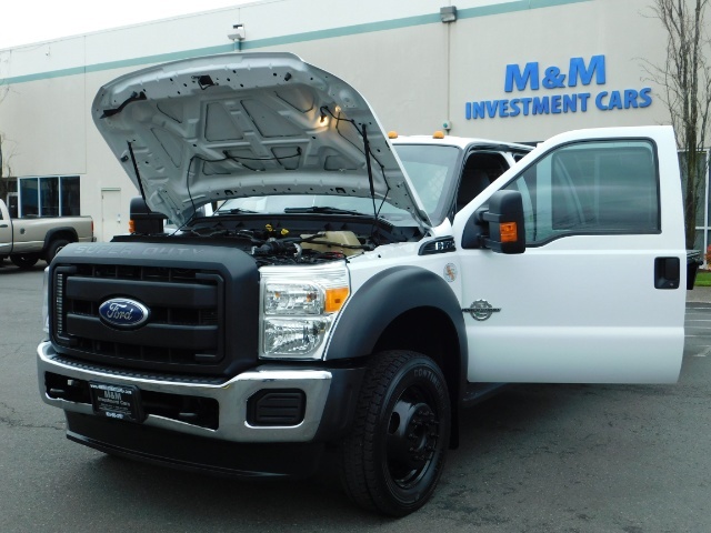 2011 Ford F-550 XL/Crew Cab / 4X4 / 6.7L DIESEL/ DUALLY FLAT BED   - Photo 25 - Portland, OR 97217