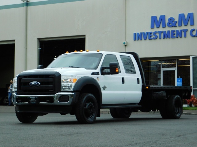 2011 Ford F-550 XL/Crew Cab / 4X4 / 6.7L DIESEL/ DUALLY FLAT BED   - Photo 48 - Portland, OR 97217