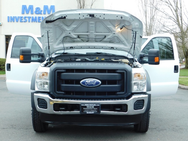 2011 Ford F-550 XL/Crew Cab / 4X4 / 6.7L DIESEL/ DUALLY FLAT BED   - Photo 29 - Portland, OR 97217