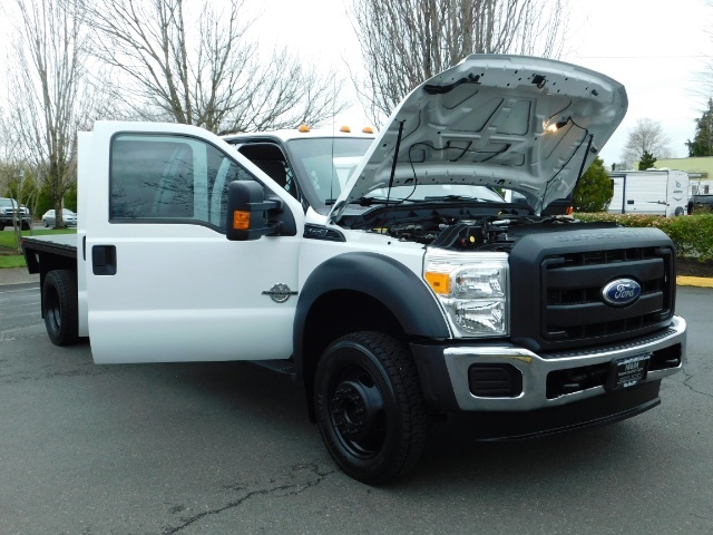 2011 Ford F-550 XL/Crew Cab / 4X4 / 6.7L DIESEL/ DUALLY FLAT BED   - Photo 28 - Portland, OR 97217