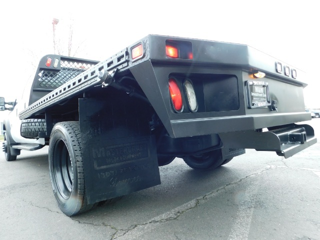 2011 Ford F-550 XL/Crew Cab / 4X4 / 6.7L DIESEL/ DUALLY FLAT BED   - Photo 40 - Portland, OR 97217