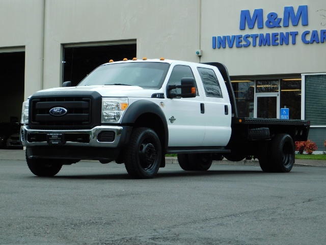 2011 Ford F-550 XL/Crew Cab / 4X4 / 6.7L DIESEL/ DUALLY FLAT BED   - Photo 47 - Portland, OR 97217