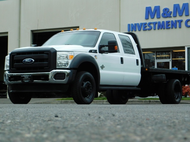 2011 Ford F-550 XL/Crew Cab / 4X4 / 6.7L DIESEL/ DUALLY FLAT BED   - Photo 45 - Portland, OR 97217