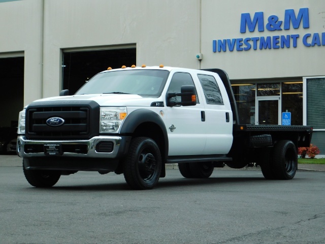 2011 Ford F-550 XL/Crew Cab / 4X4 / 6.7L DIESEL/ DUALLY FLAT BED   - Photo 46 - Portland, OR 97217