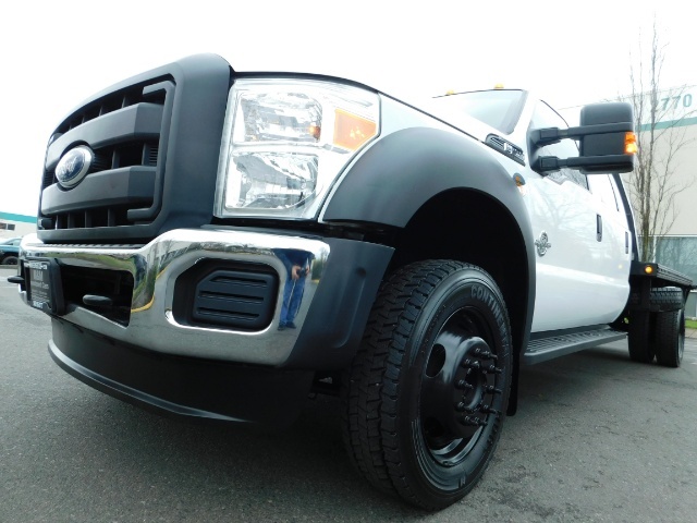 2011 Ford F-550 XL/Crew Cab / 4X4 / 6.7L DIESEL/ DUALLY FLAT BED   - Photo 39 - Portland, OR 97217