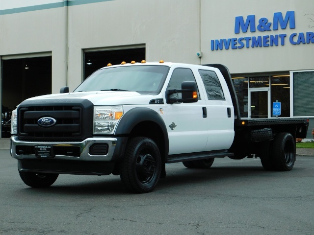 2011 Ford F-550 XL/Crew Cab / 4X4 / 6.7L DIESEL/ DUALLY FLAT BED   - Photo 49 - Portland, OR 97217