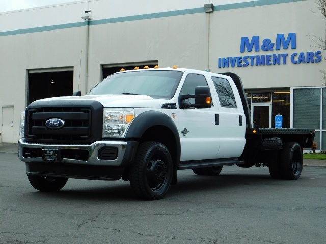 2011 Ford F-550 XL/Crew Cab / 4X4 / 6.7L DIESEL/ DUALLY FLAT BED   - Photo 50 - Portland, OR 97217