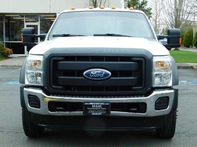 2011 Ford F-550 XL/Crew Cab / 4X4 / 6.7L DIESEL/ DUALLY FLAT BED   - Photo 5 - Portland, OR 97217