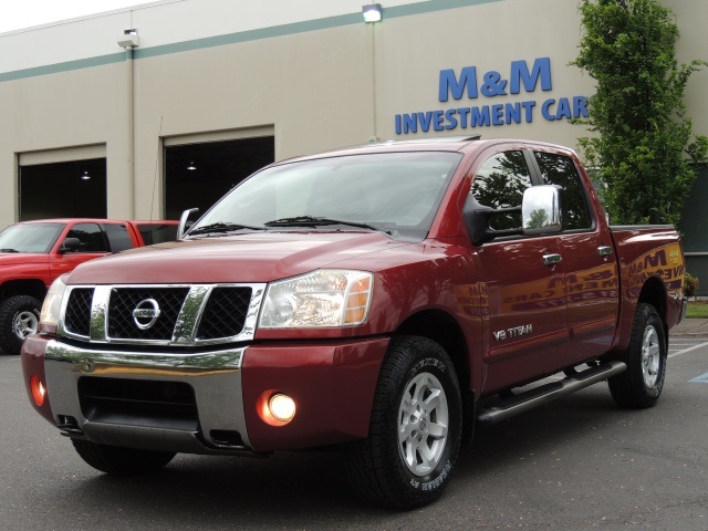 2005 Nissan Titan LE / 4X4 / Leather/ Navigation / Sunroof / DVD   - Photo 48 - Portland, OR 97217