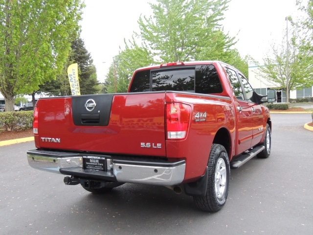 2005 Nissan Titan LE / 4X4 / Leather/ Navigation / Sunroof / DVD   - Photo 8 - Portland, OR 97217