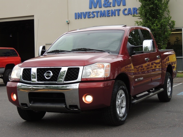 2005 Nissan Titan LE / 4X4 / Leather/ Navigation / Sunroof / DVD   - Photo 47 - Portland, OR 97217