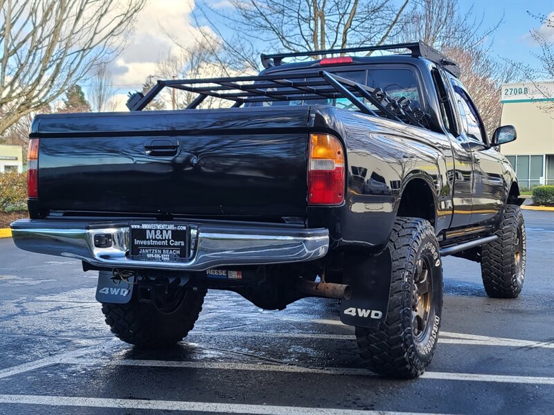 1997 Toyota Tacoma 4X4 V6 / TOYTEC LIFT / BUMPER / WINCH / 5-SPEED  / 3.4 L / SUSPENSION LIFT w-COILOVERS / LUGGAGE RACKS w-LED'S / FIRESTONES / SHARP !! - Photo 8 - Portland, OR 97217