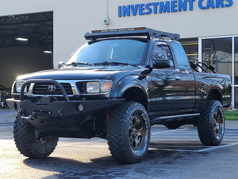 1997 Toyota Tacoma 4X4 V6 / TOYTEC LIFT / BUMPER / WINCH / 5-SPEED  / 3.4 L / SUSPENSION LIFT w-COILOVERS / LUGGAGE RACKS w-LED'S / FIRESTONES / SHARP !! - Photo 52 - Portland, OR 97217