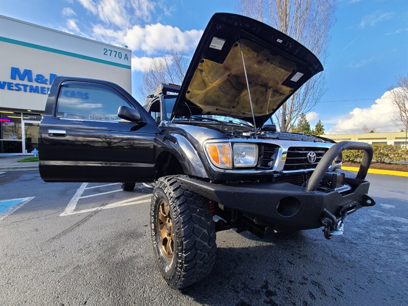 1997 Toyota Tacoma 4X4 V6 / TOYTEC LIFT / BUMPER / WINCH / 5-SPEED  / 3.4 L / SUSPENSION LIFT w-COILOVERS / LUGGAGE RACKS w-LED'S / FIRESTONES / SHARP !! - Photo 26 - Portland, OR 97217