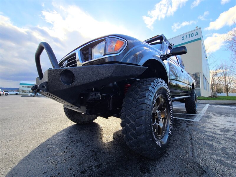 1997 Toyota Tacoma 4X4 V6 / TOYTEC LIFT / BUMPER / WINCH / 5-SPEED  / 3.4 L / SUSPENSION LIFT w-COILOVERS / LUGGAGE RACKS w-LED'S / FIRESTONES / SHARP !! - Photo 10 - Portland, OR 97217