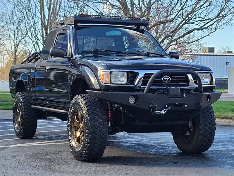 1997 Toyota Tacoma 4X4 V6 / TOYTEC LIFT / BUMPER / WINCH / 5-SPEED  / 3.4 L / SUSPENSION LIFT w-COILOVERS / LUGGAGE RACKS w-LED'S / FIRESTONES / SHARP !! - Photo 51 - Portland, OR 97217