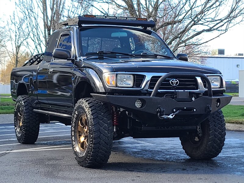 1997 Toyota Tacoma 4X4 V6 / TOYTEC LIFT / BUMPER / WINCH / 5-SPEED  / 3.4 L / SUSPENSION LIFT w-COILOVERS / LUGGAGE RACKS w-LED'S / FIRESTONES / SHARP !! - Photo 49 - Portland, OR 97217