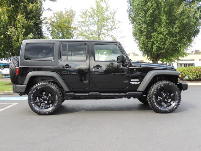 2014 Jeep Wrangler Unlimited 4-DR 4WD HARD TOP 1-OWNER LIFTED