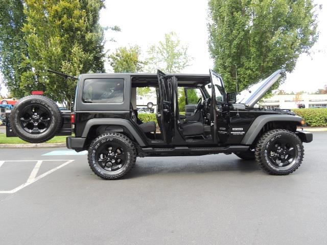 2014 Jeep Wrangler Unlimited 4-DR 4WD HARD TOP 1-OWNER LIFTED