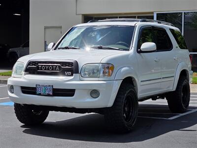 2005 Toyota Sequoia 4X4 TIMING BELT DONE V8 LEATHER SUNROOF NEW TIRES  / 4.7L / 8-PASSENGER / CAMERA / HEATED SEATS /  CLEAN SUV