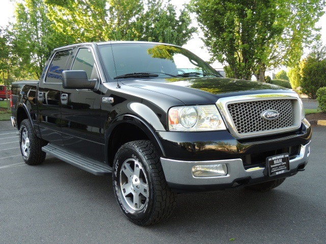 2004 Ford F-150 Lariat / Crew Cab / Leather/ Sunroof