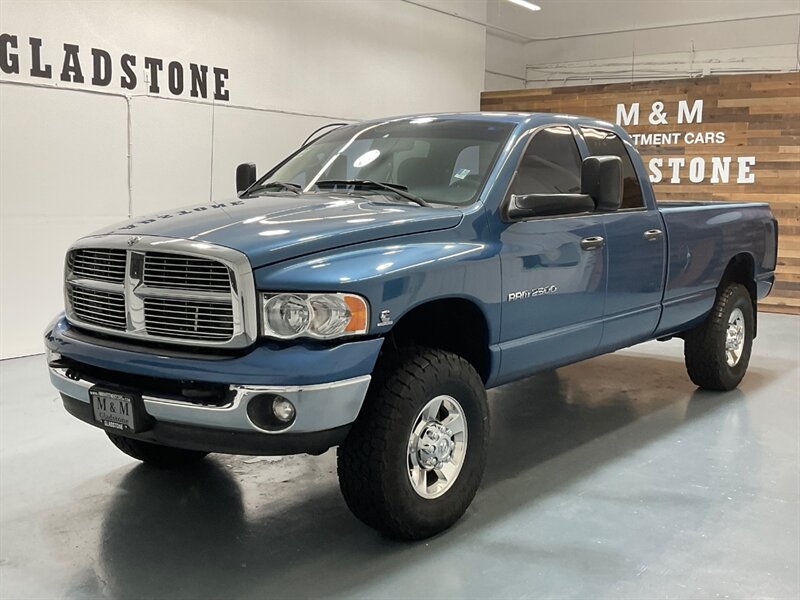 2004 Dodge Ram 2500 SLT Quad Cab 4X4 / 5.9L DIESEL / 101K MILES  / Long Bed / Backup Camera / Rear DVD Player / ZERO RUST - Photo 1 - Gladstone, OR 97027