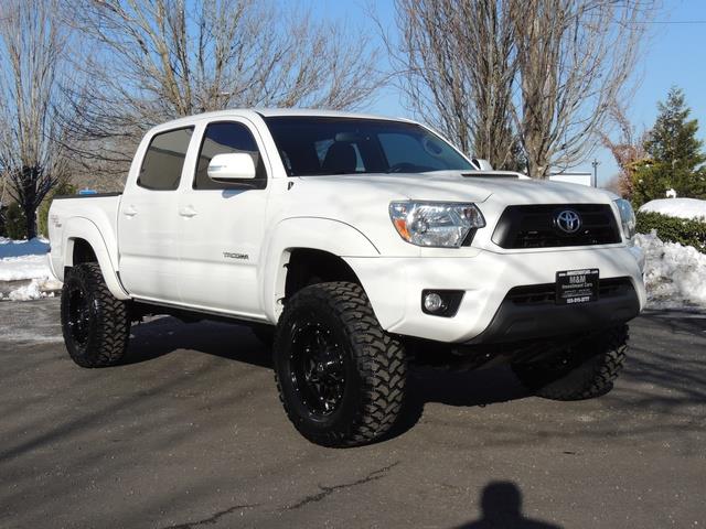 2013 Toyota Tacoma V6 4wd Double Cab Trd Sport Pkg Lift 35