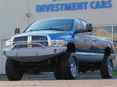 2004 Dodge Ram 2500 Laramie Quad Cab / 4X4 / 5.9 L High Output /  CUMMINS DIESEL / LONG BED / LIFTED / 116k Miles Truck